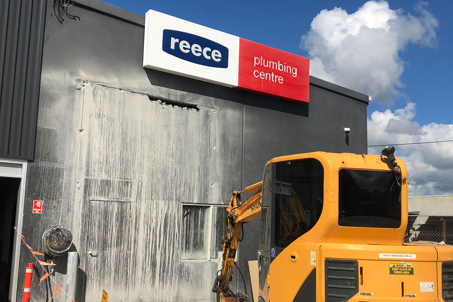 Reece Plumbing Core Demolition & Excavation